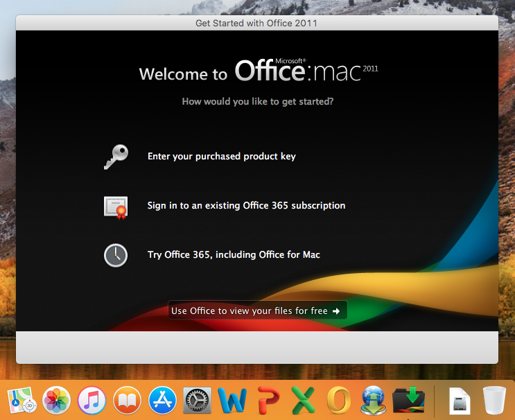 office 365 update for mac high sierra